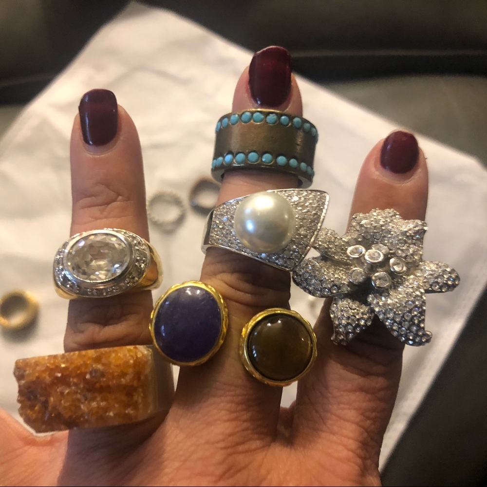 Lot of 11 unique rings